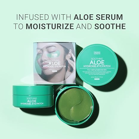 Tenzero Soothing Aloe Hydrogel Eye Patch 60 Sheets