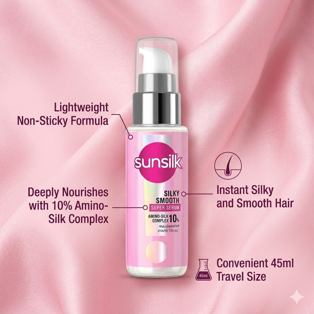 Sunsilk Silky Smooth Super Serum 45ml