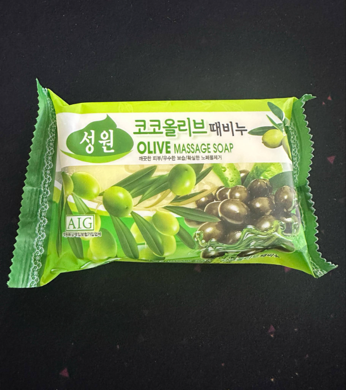 Sungwon Cosmetics Olive Massage Soap 150g