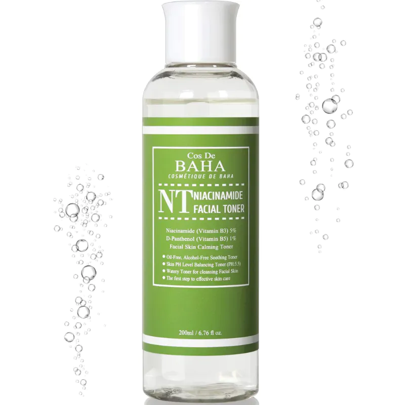 Cos De BAHA Niacinamide 5% Facial Toner 200ml (NT)