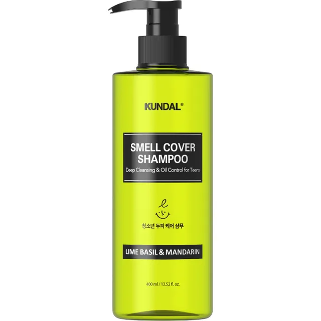 KUNDAL Smell Cover Teens Shampoo Lime Basil & Mandarin 400ml