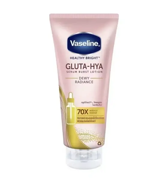 Vaseline Healthy Bright Gluta Hya Serum Burst Lotion Dewy Radiance 300 Ml