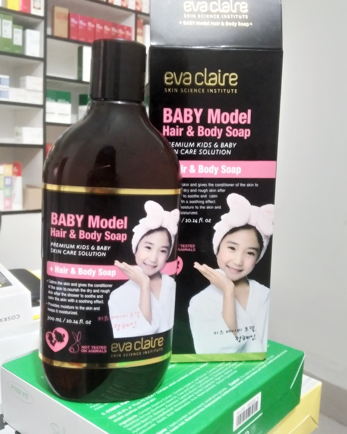 Evaclaire Baby Model Hair & Body Soap