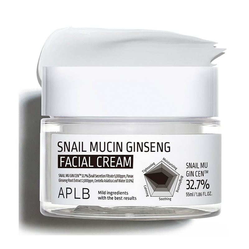 APLB Snail Mucin Ginseng Facial Cream 55ml