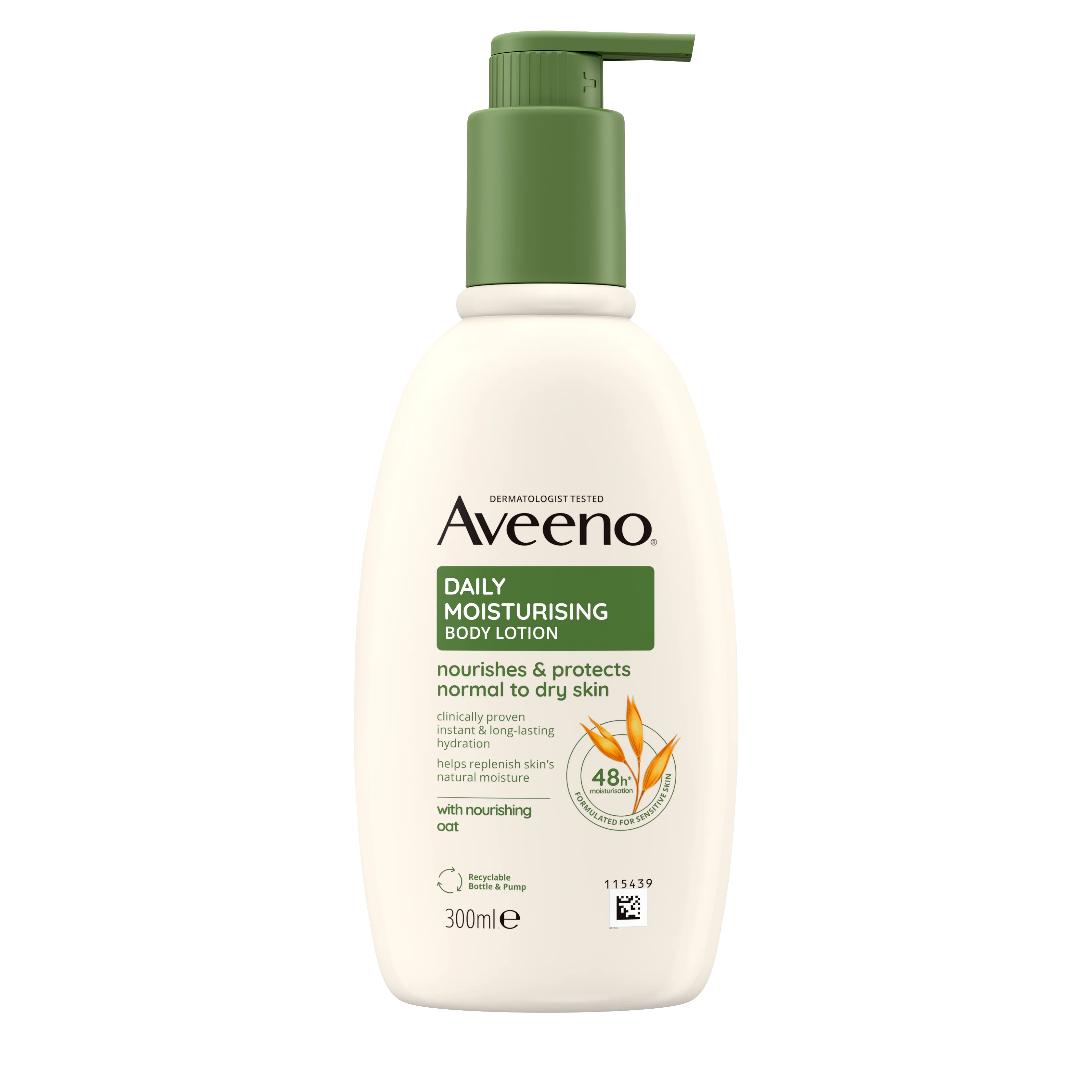Aveeno Daily Moisturising Body Lotion For Normal To Dry Skin - 300ml