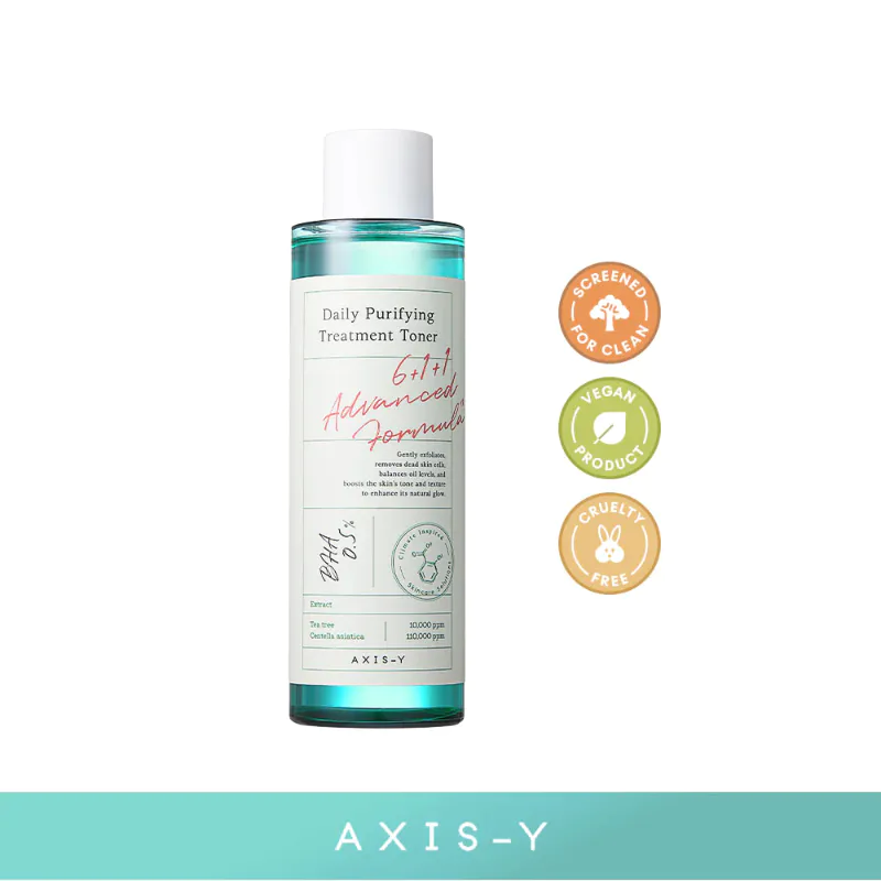 AXIS Y Daily Purifying Treatment Toner Controls Acne & Calms 200ml