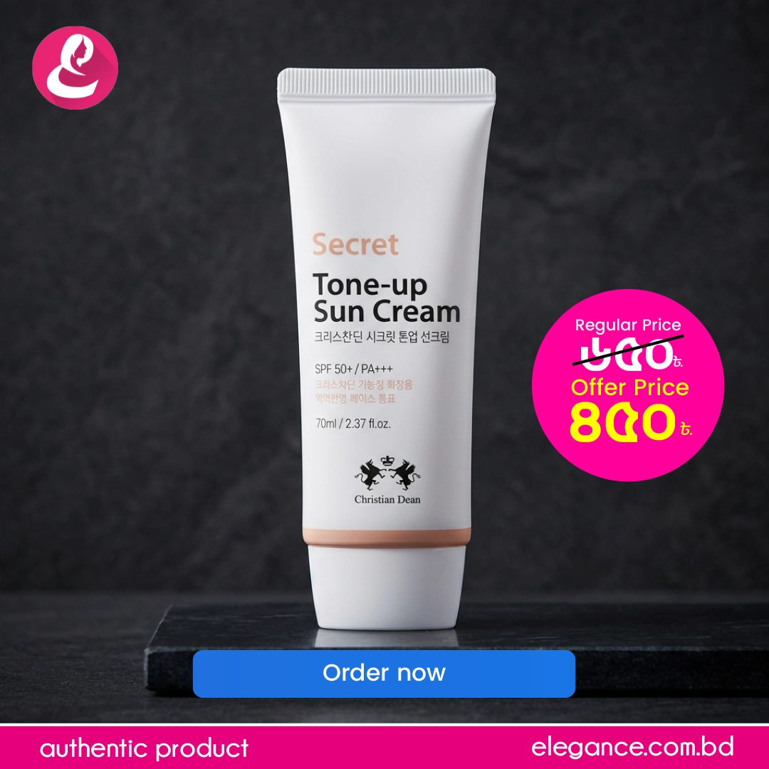 Christian Dean Secret Tone Up Sun Cream - 70ml