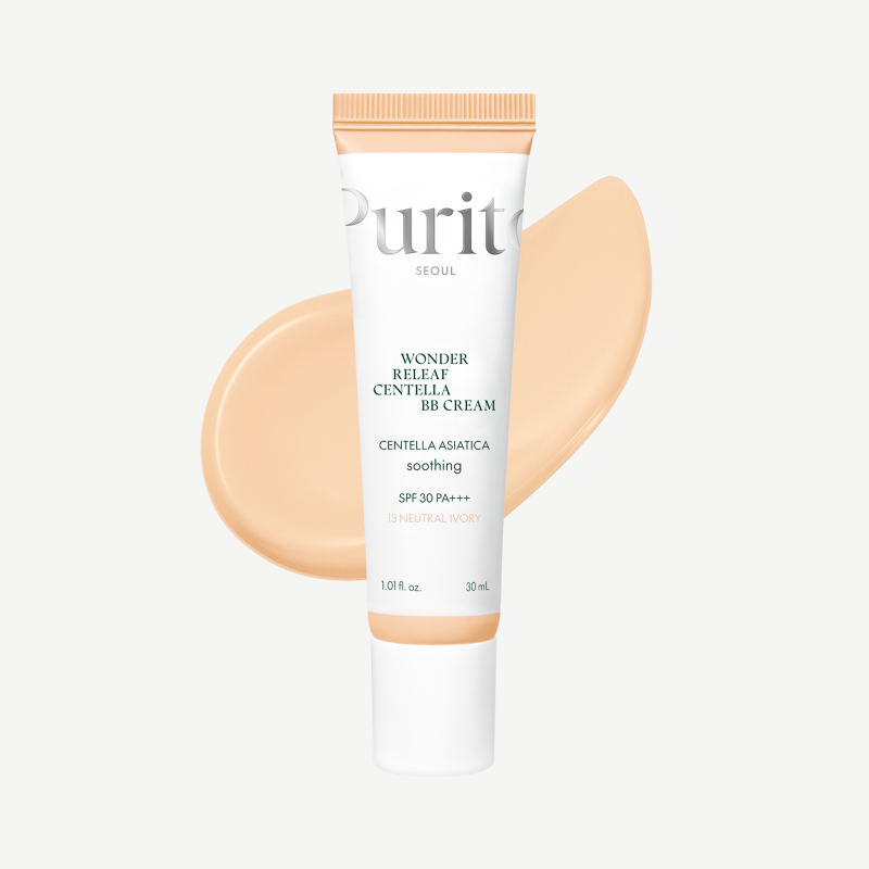 PURITO Wonder Releaf Centella BB Cream SPF30 PA+++ 30ml #15 Rose Ivory