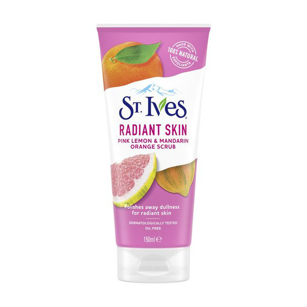 St. Ives Radiant Skin Pink Lemon & mandarin Scrub 150ml