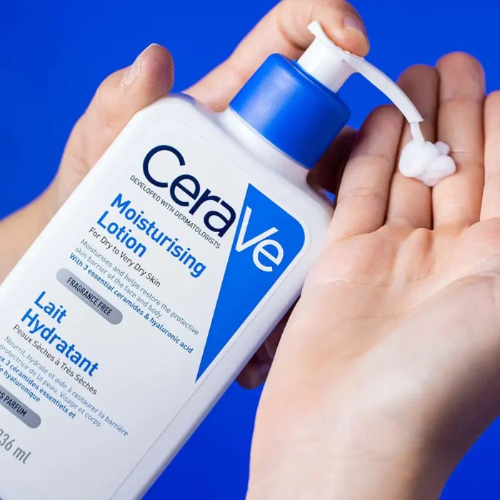 CeraVe Moisturizing Lotion 236ml For Dry To Very Dry Skin (France)