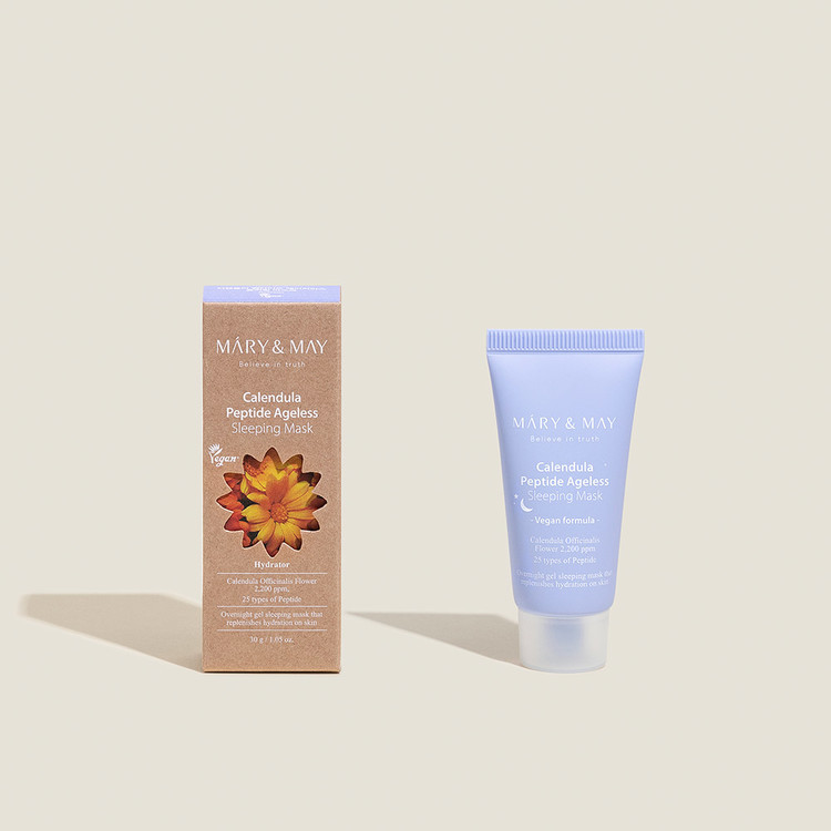 Mary & May Vegan Calendula Peptide Ageless Sleeping Mask 30g