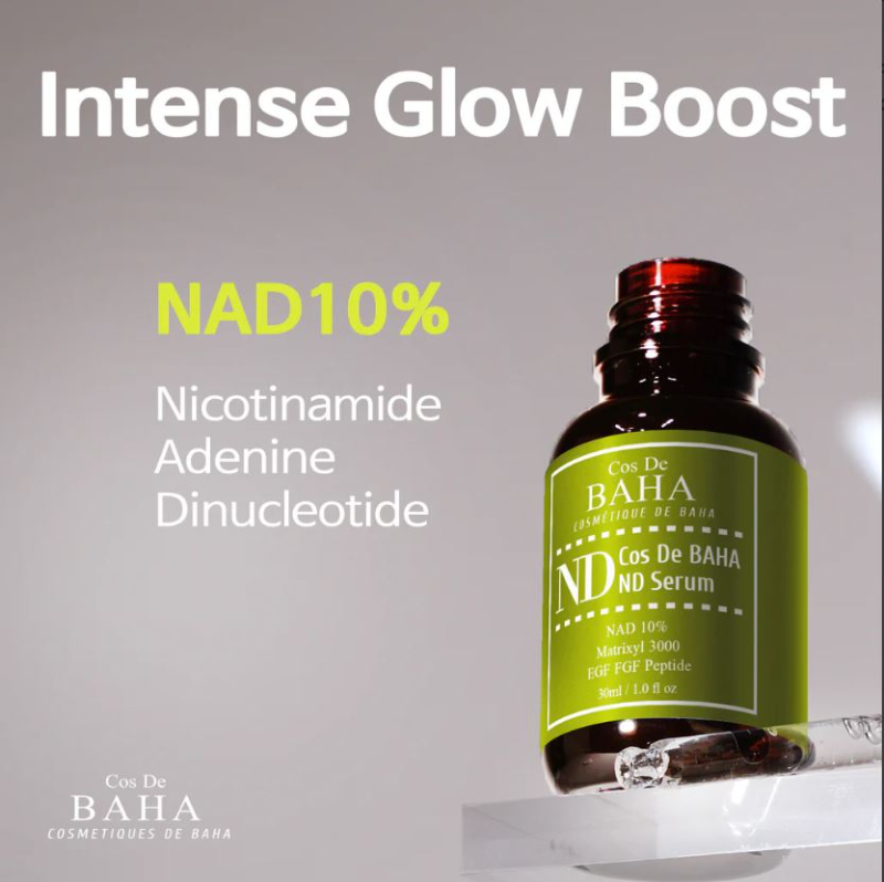Cos De Baha 10% NAD+ & Matrixyl 3000 & EGF & FGF (ND) Serum 30ml