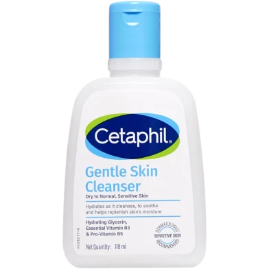 Cetaphil Gentle Skin Cleanser Dry to Normal, Sensitive Skin 118ml
