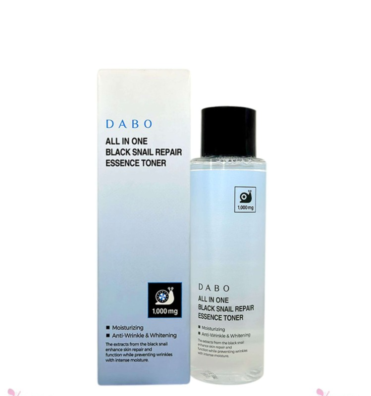 Dabo all in one black snail repair Essence Toner 155ml