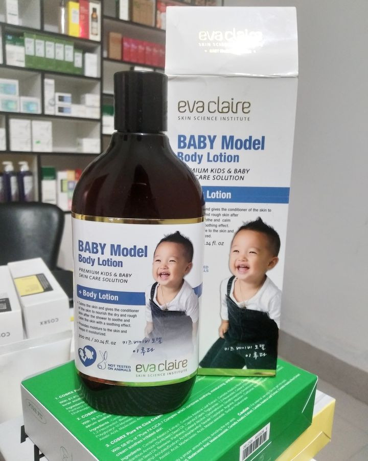 Evaclair Baby Model Baby Lotion