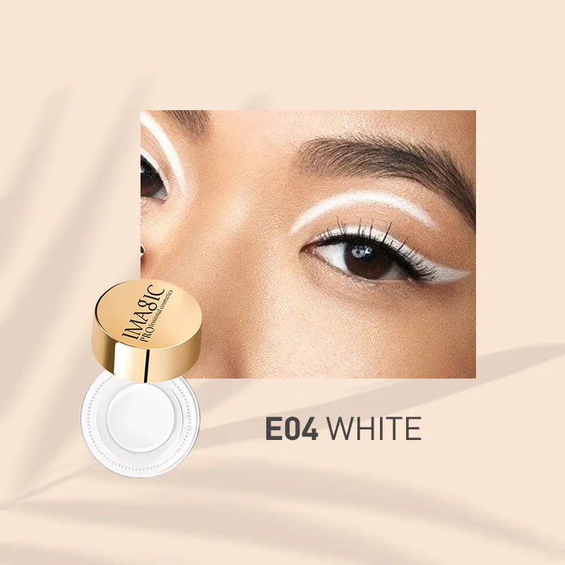 IMAGIC Waterproof Gel Eyeliner E04 White