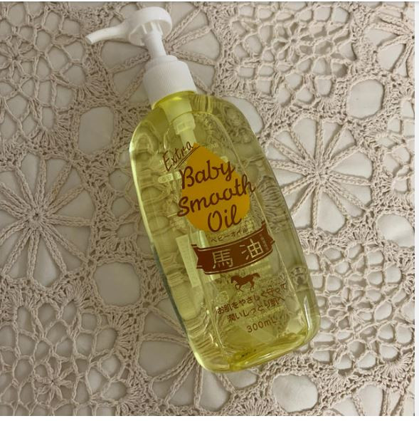 Kumano cosmetics Extra baby smooth oil 300ml (Japan)