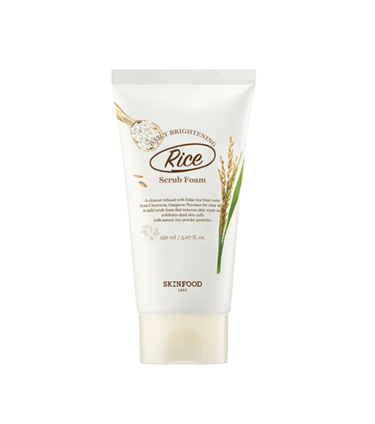 SKINFOOD Rice Daily Brightening Scrub Foam (150ml)