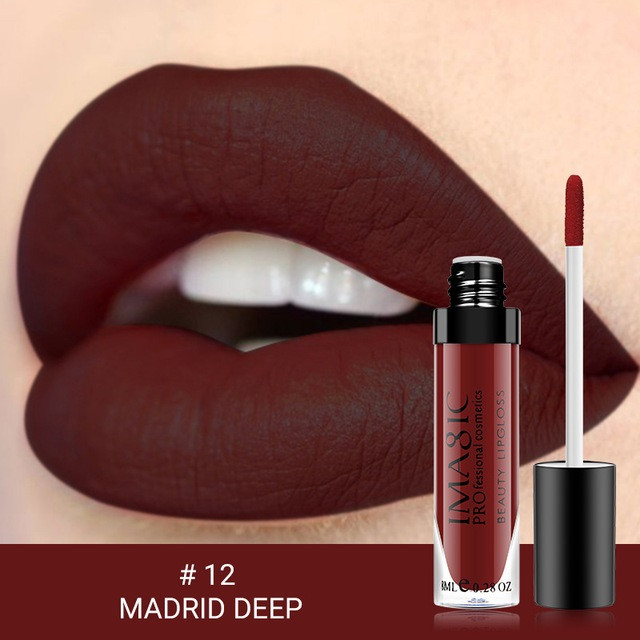Imagic Beauty Matte Liquid Lipstick 12