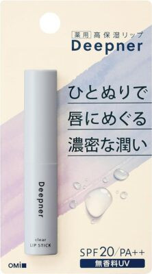 Omi Brotherhood Menturm Deepener Lip Unscented UV spf 20 pa++ (2.3g)