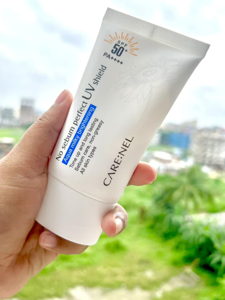 CARE:NEL No Sebum Perfect UV Shield SPF50+ PA++++