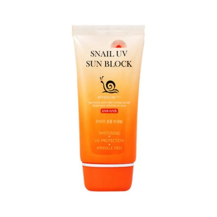 Jigott Snail UV Sun Block SPF 50+ PA+++ 70ml