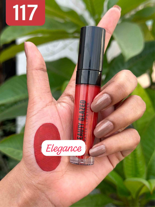 Beauty Glazed B163 Liquid Matte Lipstick 117 LOVE