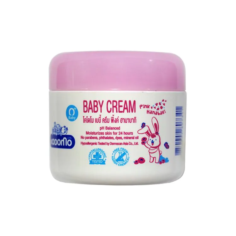 Kodomo Baby Cream Pink Hanabaki 0+ Age(100gm)