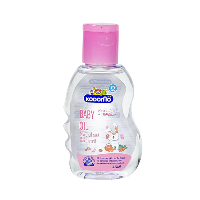 Kodomo Baby Oil Pink Hanabaki 0+ Age 100ml