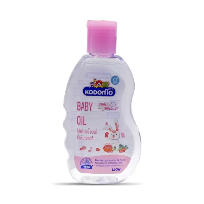 Kodomo Baby Oil Pink Hanabaki 0+ Age 200ml