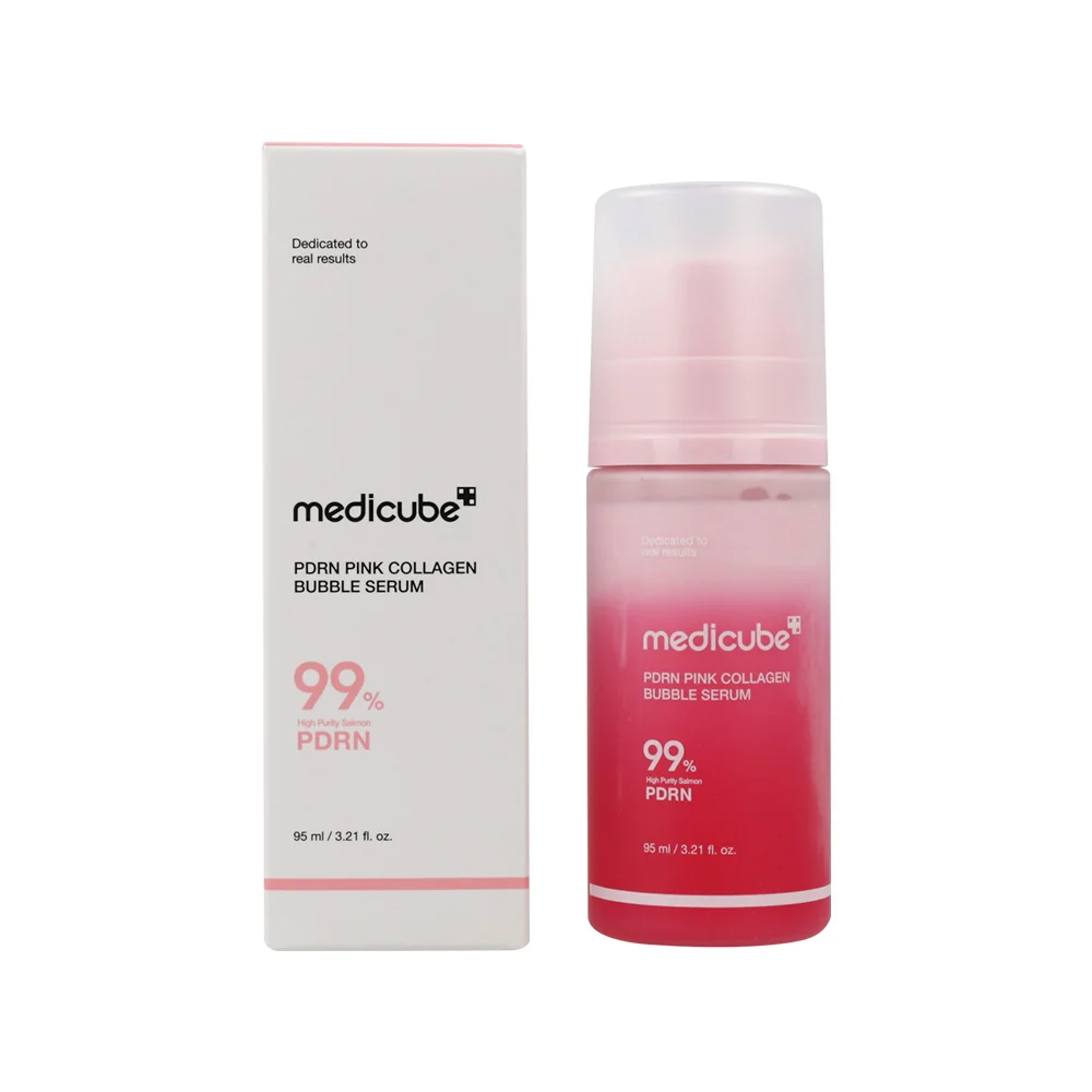 medicube PDRN Pink Collagen Bubble Serum 95ml