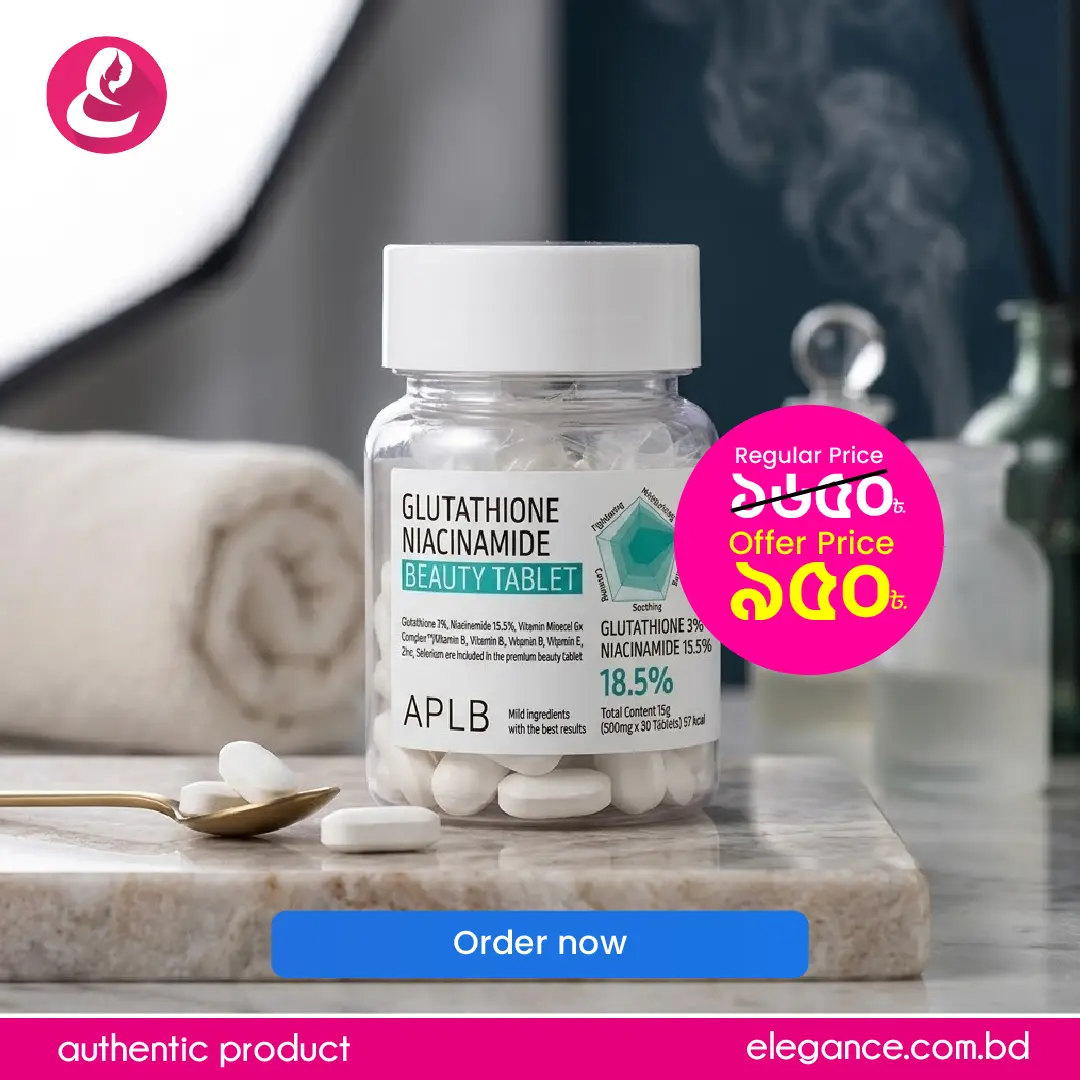 APLB Glutathione Niacinamide Beauty Tablet 500mg*30 Tablets