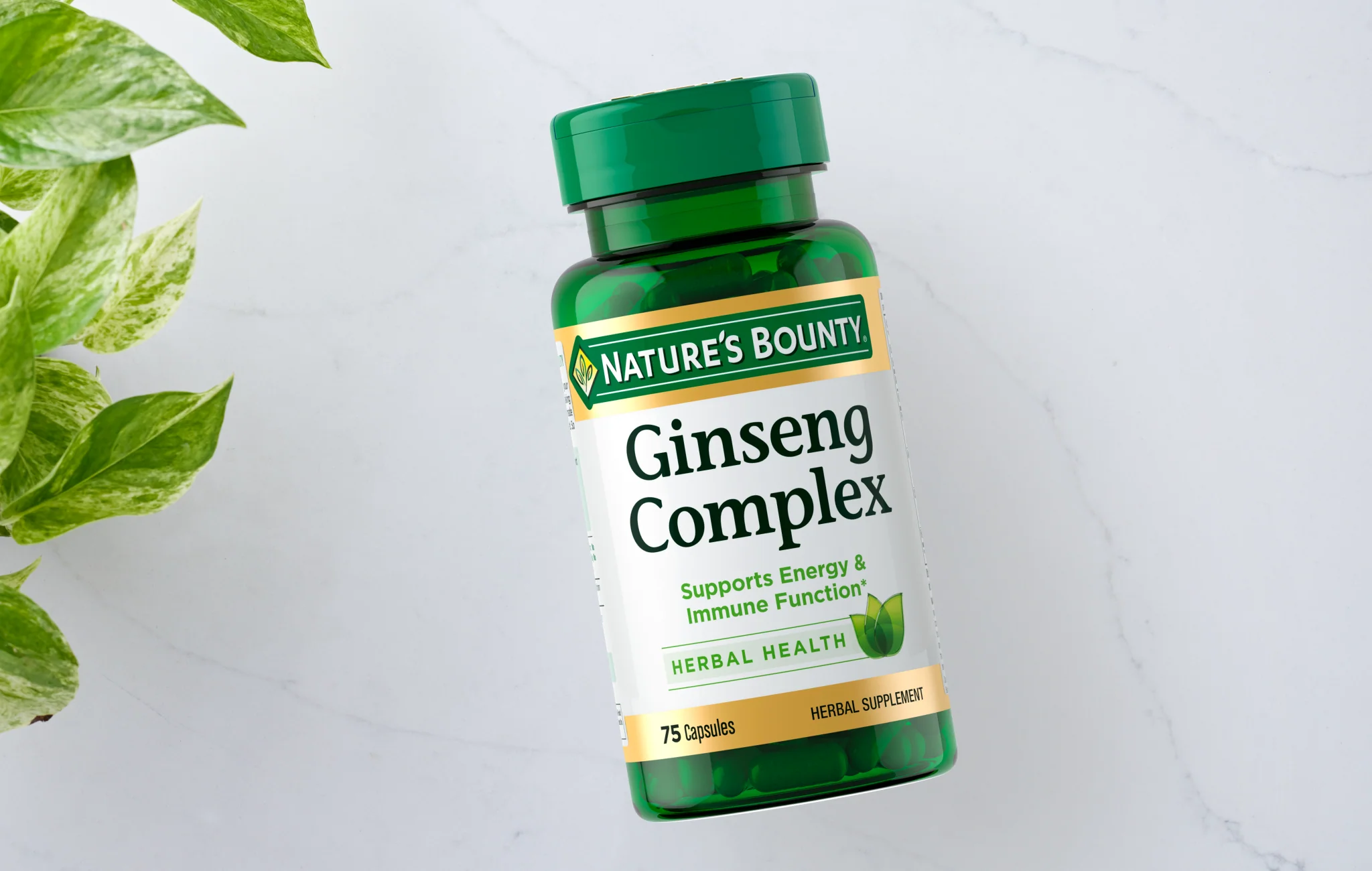 Nature's Bounty Ginseng Complex 75 Capsules