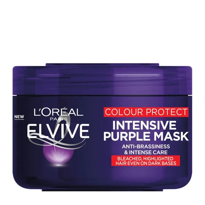 Loreal Elvive Colour Protect Anti Brassiness & Intensive Purple Mask 250ml