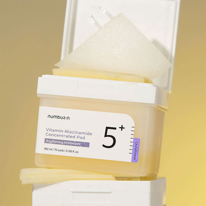 Numbuzin No.5 Vitamin-Niacinamide Concentrated 70 Pads - 180ml
