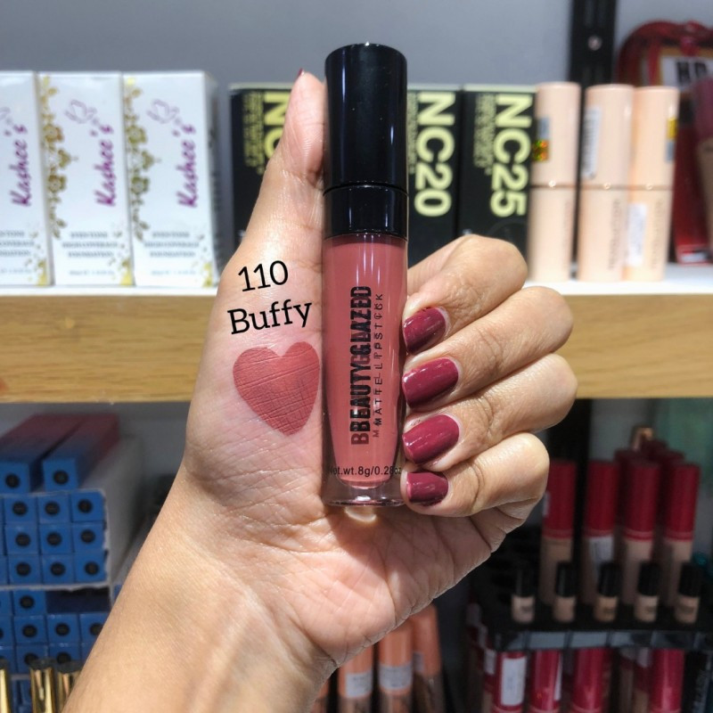 Beauty Glazed B163 Liquid Matte Lipstick 110 BUFFY