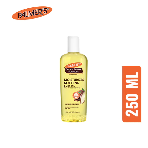 Palmer's Cocoa Butter Formula Moisturizes Softens Body Oil 250ml (for Bath, Body & Shower)