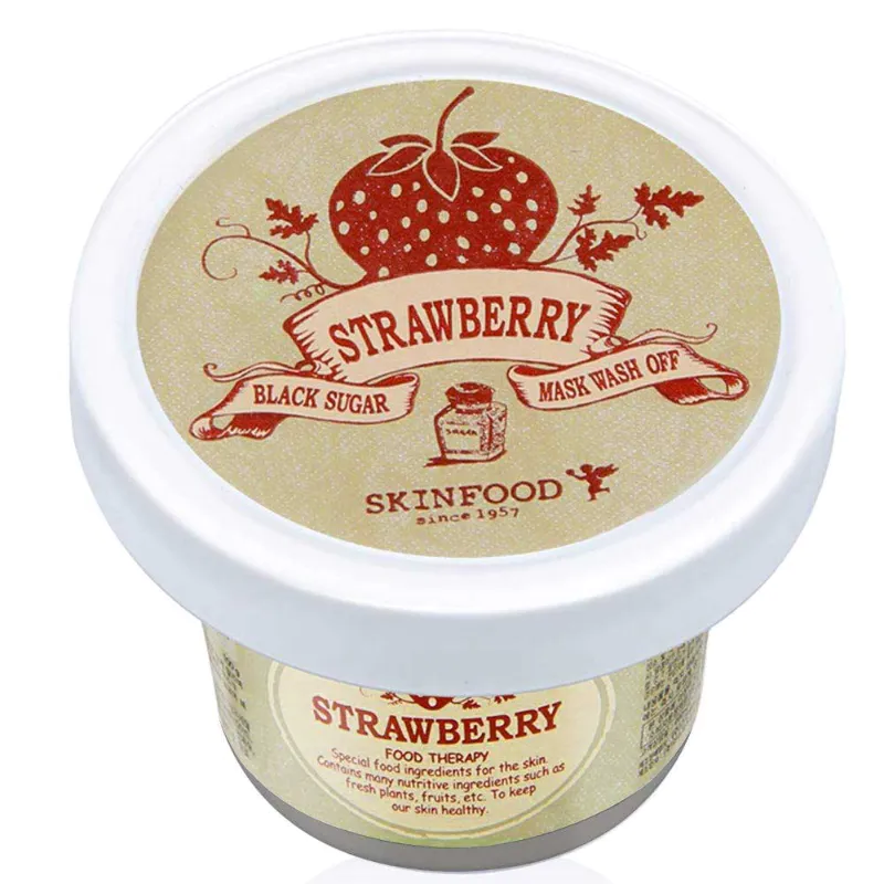 SKINFOOD Black Sugar Strawberry Mask Wash Off 100g