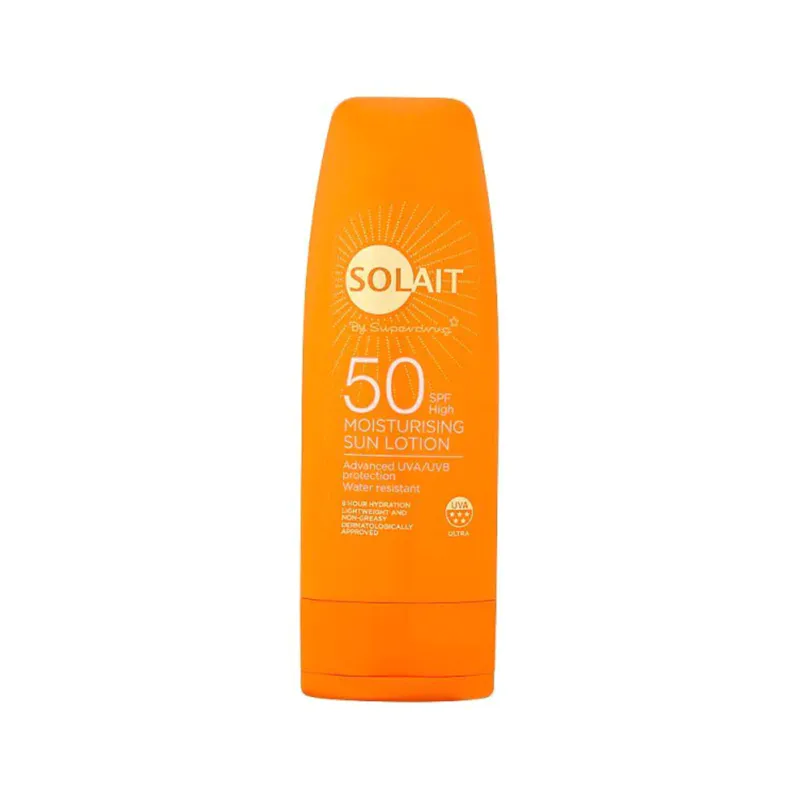 Superdrug Solait Moisturising Sun Lotion SPF50 (200ml)