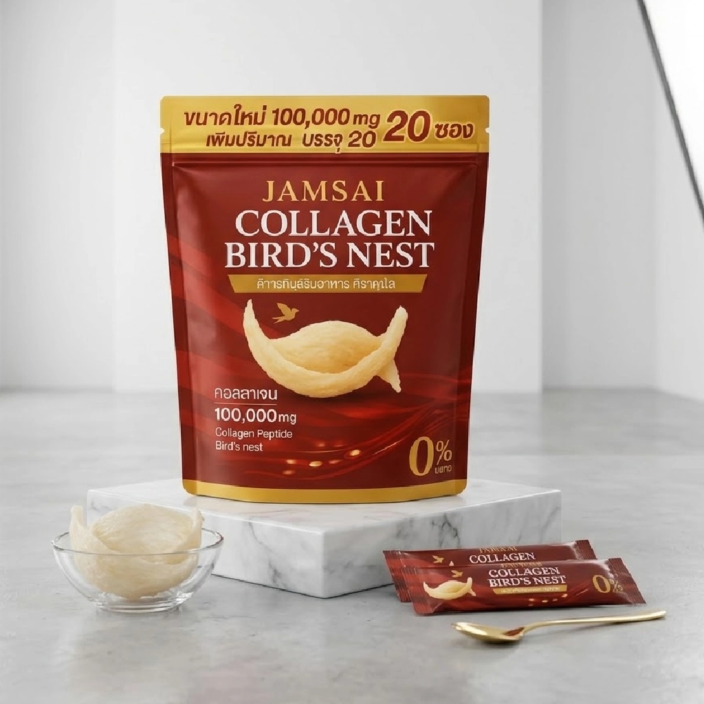 Jamsai Collagen Bird's Nest (20 Sachets)