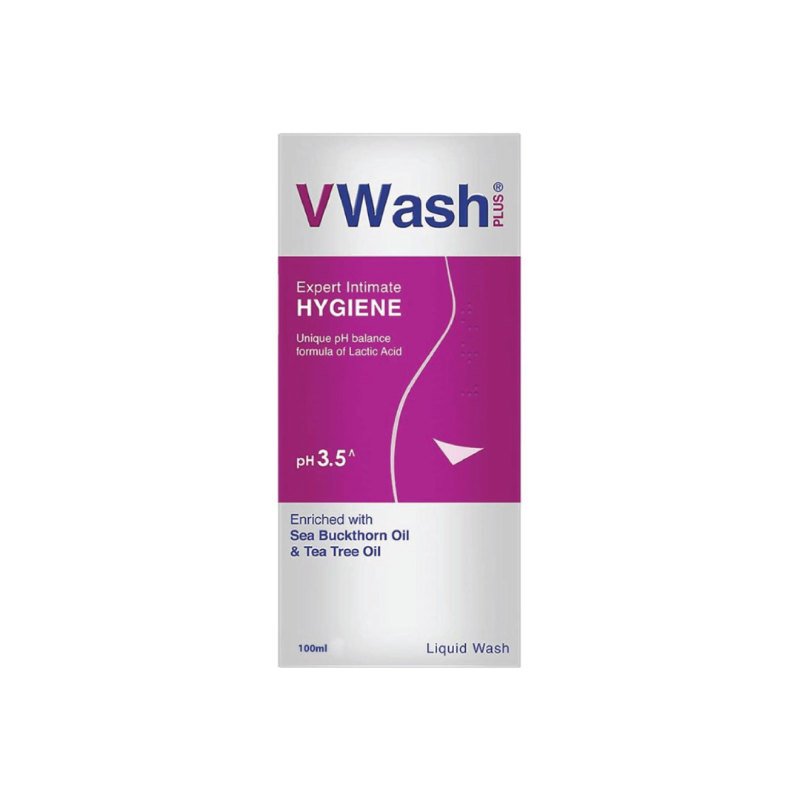 VWash Plus Expert pH 3.5 Intimate Hygiene Wash 100 ml