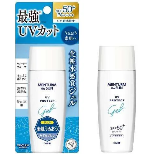 Omi Brothers Menturm The Sun UV Protect Gel SPF50+ PA++++ 100g