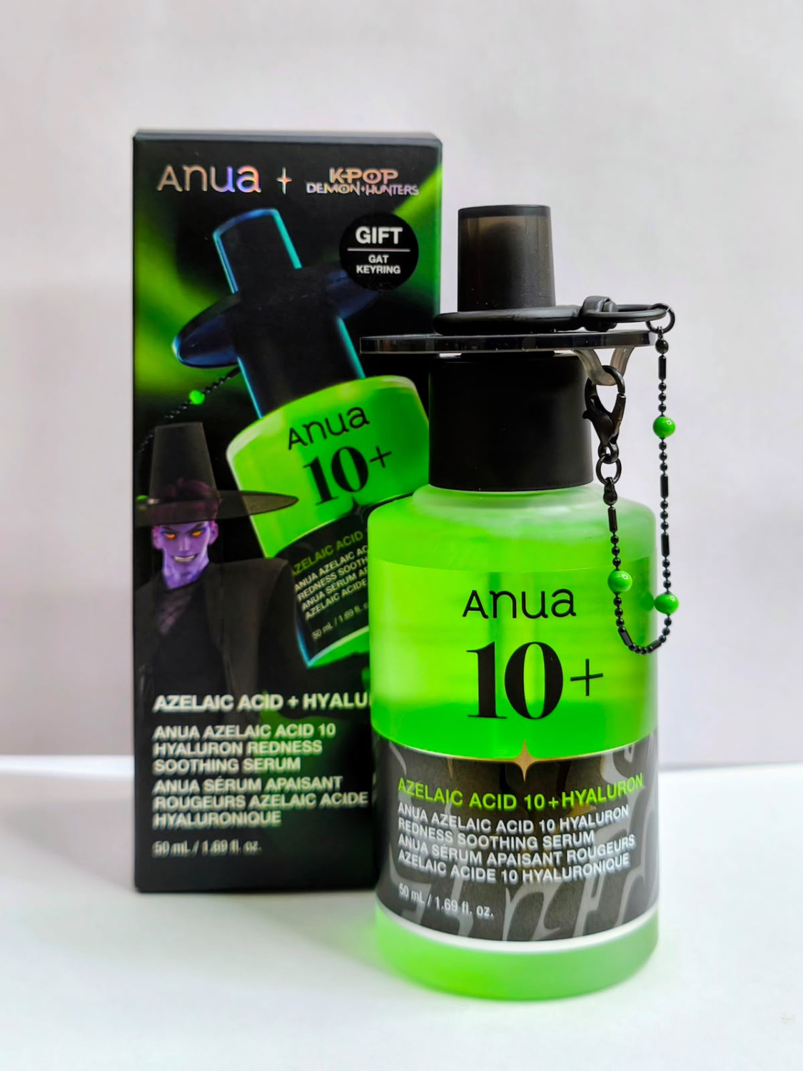 Anua KPop Demon Hunters Azelaic Acid 10 Hyaluron Redness Soothing Serum 50ml