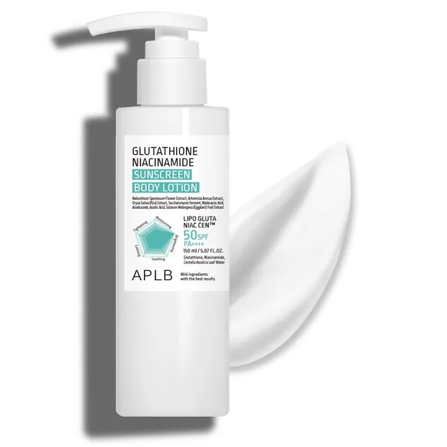 APLB Glutathione Niacinamide Sunscreen Body Lotion 150ml