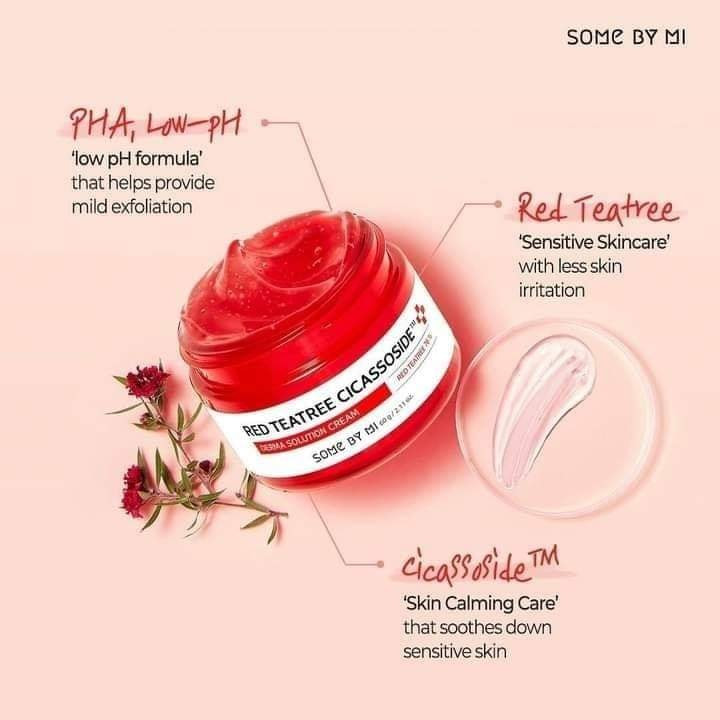 Some By Mi Red Tea Tree Cicassoside Cream 60g