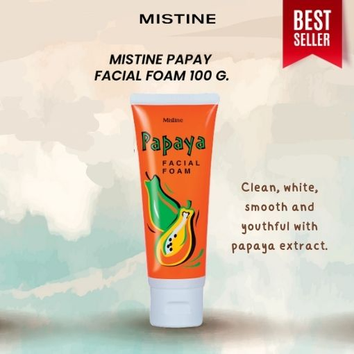 Mistine Papaya Facial Foam 100g (Thailand)