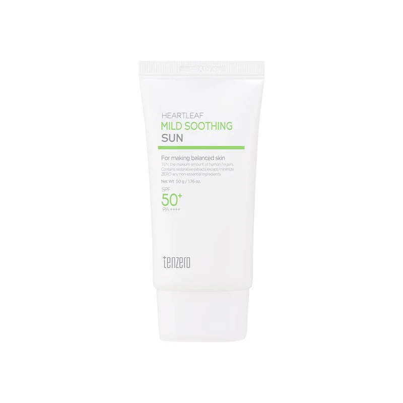 TENZERO Heartleaf Mild Soothing Sun SPF50+/PA++++ 50g