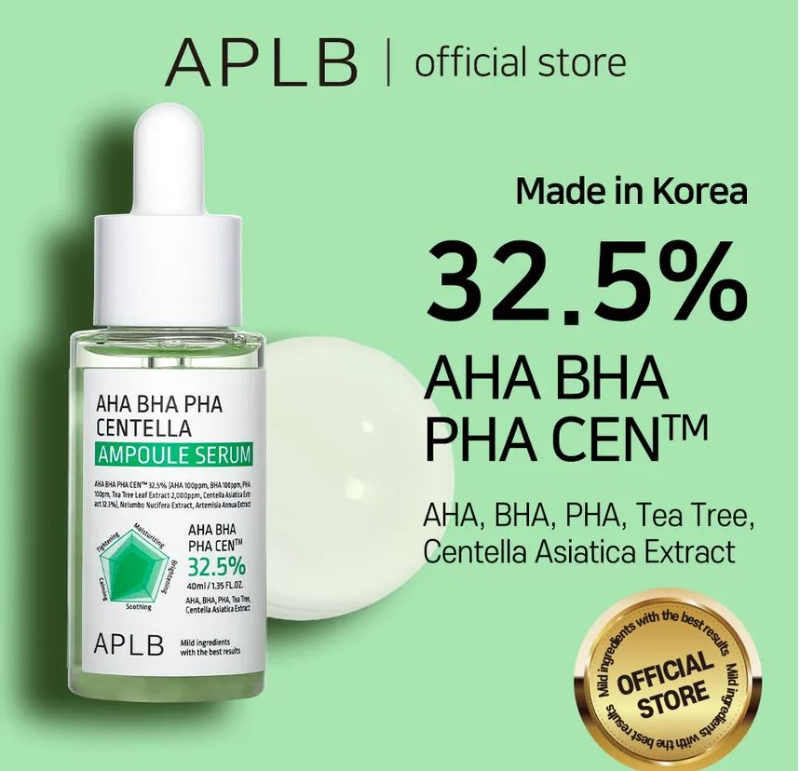 APLB AHA BHA PHA Centella Ampoule Serum 40ml