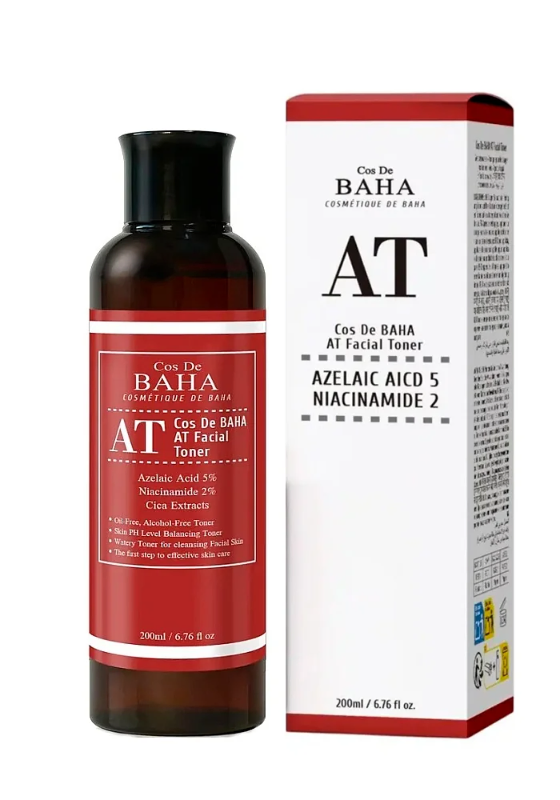 Cos De BAHA Azelaic Acid 5%, Niacinamide 2% Facial Toner (AT) 200ml