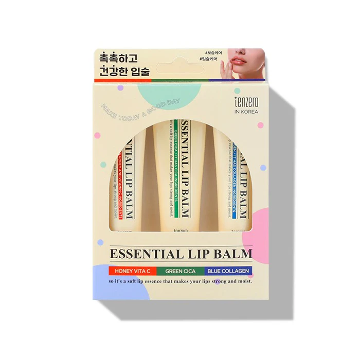 Tenzero Essential Lip Balm Green Cica 9g
